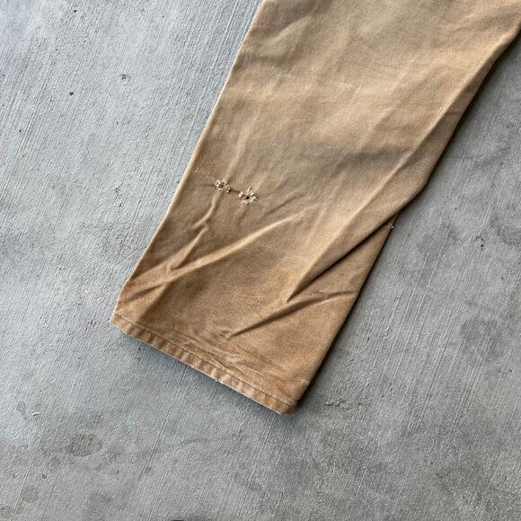 Vintage Y2K Carhartt brown double knee work wear carpenter pants - Picture 10 of 10